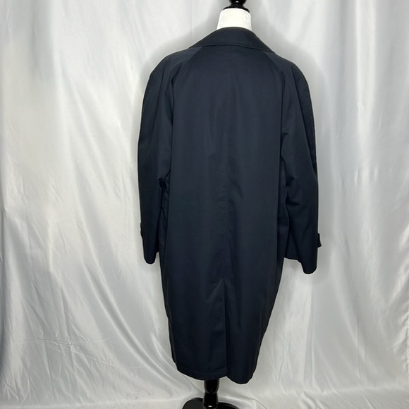 Vintage Men's/Unisex Weatherman Original by Mac-Mor Clothing Blue Trench Coat - Picture 2 of 11
